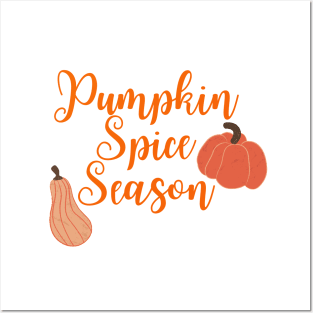 Pumpkin Spice Season Posters and Art